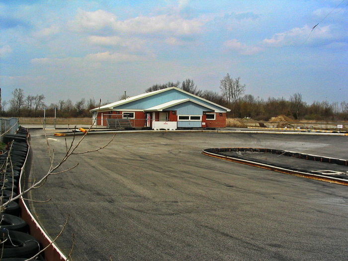 Sky Drive-In Theatre - April 2003 Photo Modified Snack Bar (newer photo)